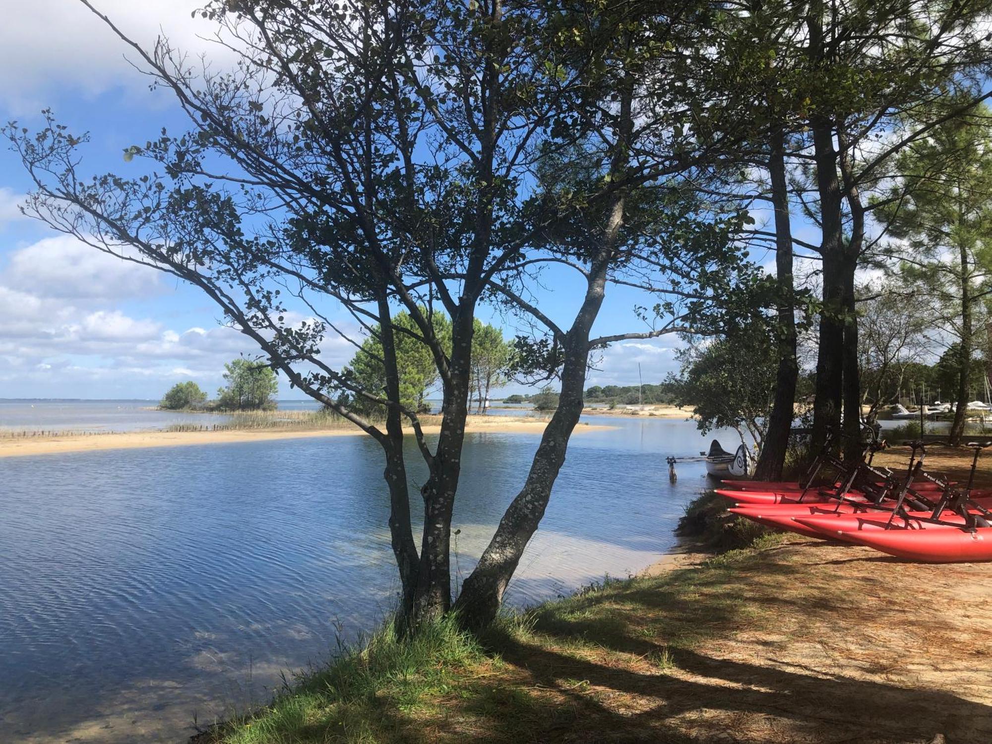 Hotel Cote Et Lac Biscarrosse Kültér fotó