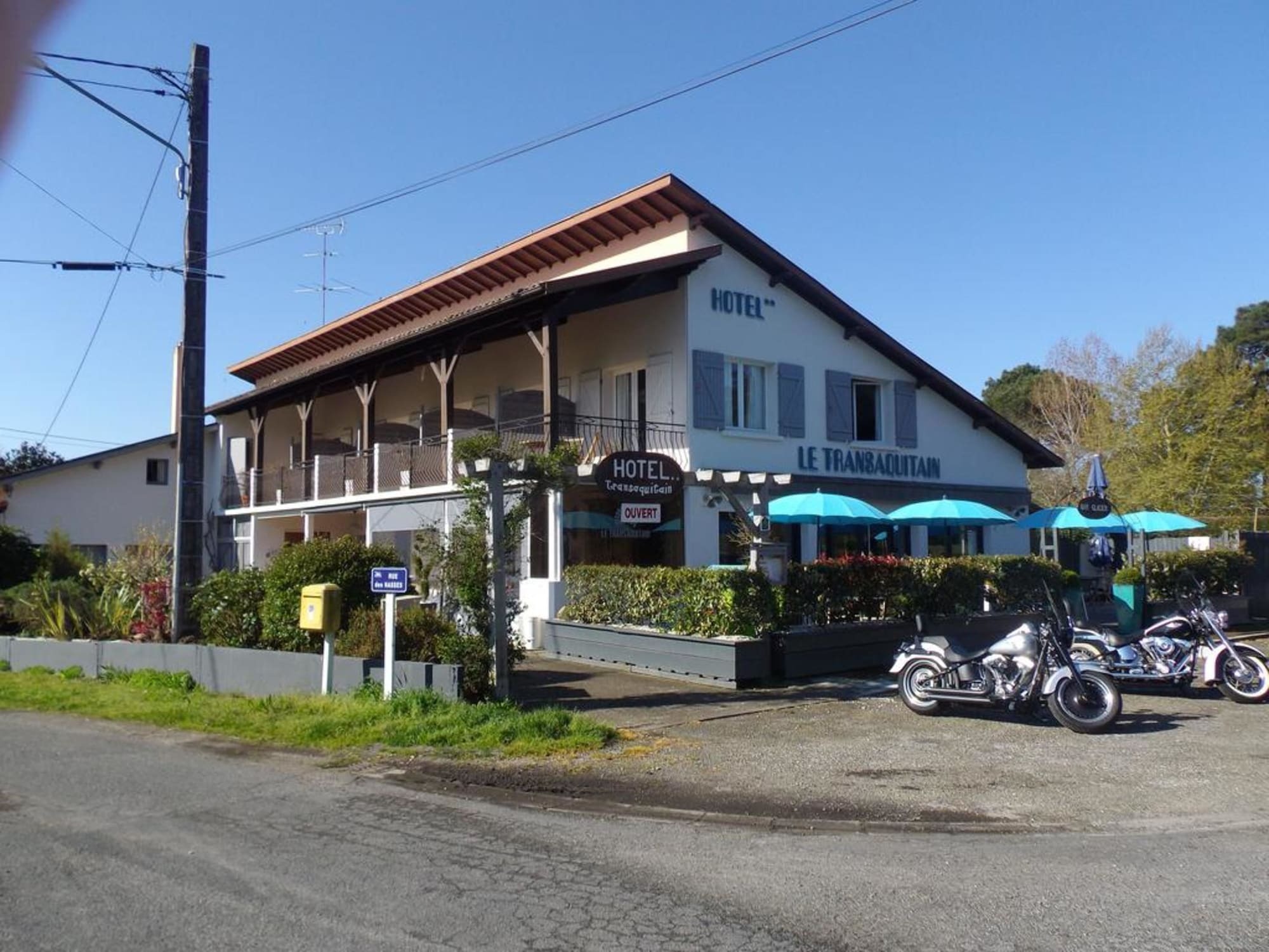 Hotel Cote Et Lac Biscarrosse Kültér fotó